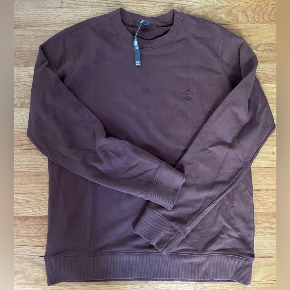 Vuori Brown Cypress Crewneck